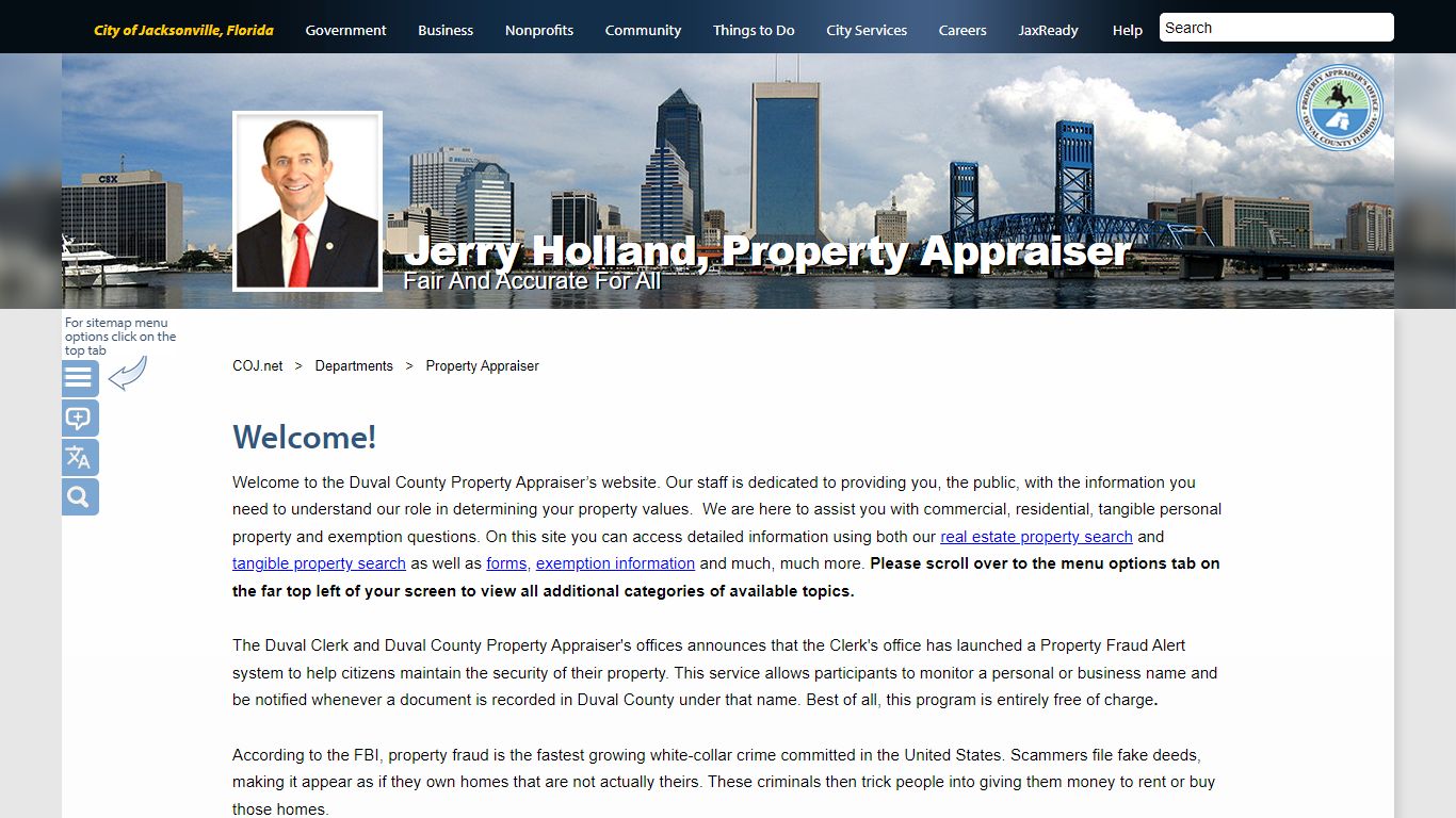 COJ.net - Property Appraiser